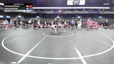 132 lbs Rr Rnd 3 - Copper McDonald, Team Missouri vs Kenzi Milestone, Chica Tacitos