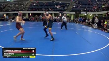 130 lbs Round 4 - Johnny Molenaar, Pursuit Wrestling Minnesota vs Reid Macal, Rosemount