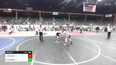 130 lbs Rr Rnd 3 - Izayah Sanchez, Lockjaw WC vs Marcos Maestas, NM Beast