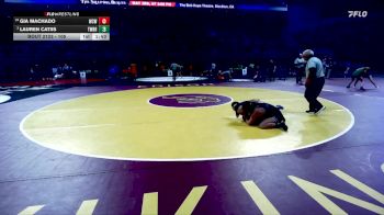 105 lbs Champ. Round 2 - Lauren Catiis, Twelve Bridges vs Gia Machado, Will C. Wood