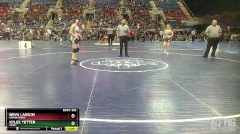 125 lbs Cons. Semi - Kylee Yetter, Minot vs Bryn Larson, Grand Forks