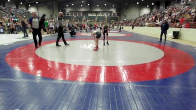 90 lbs Consi Of 8 #2 - Clayton Estey, Walnut Grove Wrestling Club vs Connor Olson, Savannah Wrestling Center