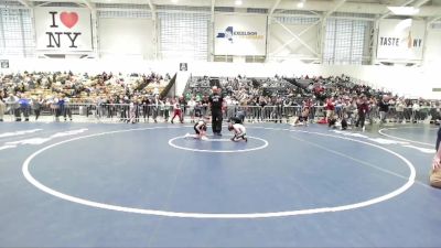 76 lbs Cons. Round 1 - Andrew Mahoney, Unattached vs Koyl Rebb, Unattached