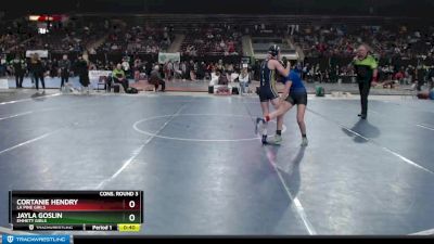 100G Cons. Round 3 - Jayla Goslin, Emmett Girls vs Cortanie Hendry, La Pine Girls