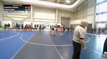 175 lbs Cons. Round 2 - Santiago Astorga, Cedar Valley vs Joshua Selph, Lehi