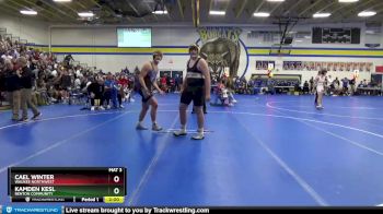 285 lbs Cons. Round 3 - Kamden Kesl, Benton Community vs Cael Winter, Waukee Northwest