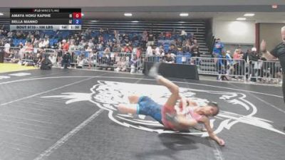 106 lbs Semifinal - Amaya Hoku Kapihe, HI vs Bella Manno, AZ