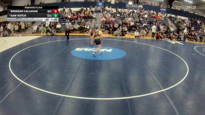 141 lbs Quarterfinal - Brendan Callahan, Gettysburg vs Sam Kotch, Tcnj