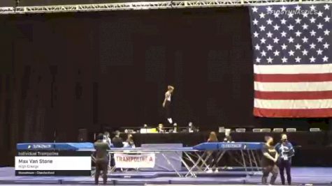 Max Van Stone - Individual Trampoline, High Energy - 2021 USA Gymnastics Championships