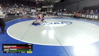 1B/2B 285 Cons. Round 3 - Tommy Hornsby, Onalaska vs Braydon White, Okanogan