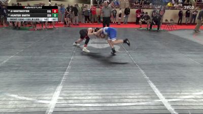 120_B lbs Round Of 32 - Jj Whitmoyer, Biglerville vs Hunter Smith, Edinboro