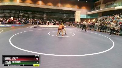 115 lbs Cons. Round 4 - Nyah Mileham, Spanish Springs vs Carolina Jimenez, Bonanza