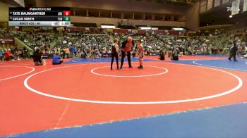 61 lbs Quarterfinal - Tate Baumgartner, Arkansas vs Lucas Smith, Team Conquer Wrestling