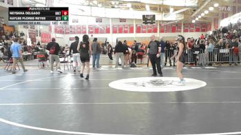 126 lbs Consi Of 8 #2 - Neyskha Delgado, Brockton vs Kaylee Flores Reyes, Greater Lawrence