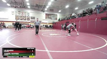 215 lbs Cons. Round 3 - JD Romero, KEARNEY vs Gabriel Busteed, NEOSHO