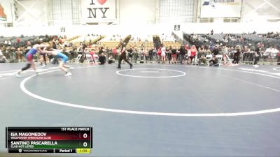 87 lbs 1st Place Match - Isa Magomedov, Willpower Wrestling Club vs Santino Pascarella, Club Not Listed