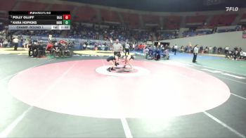 6A/5A Girls 115 Champ. Round 1 - Polly Olliff, Dallas Girls vs Kara Hopkins, Barlow Girls