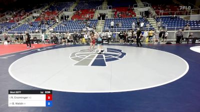 113 lbs Rnd Of 32 - Nicolas Enzminger, ND vs Benjamin Walsh, IA