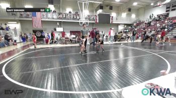46 lbs Consolation - Sebastian Ramos, Huskey Wrestling Club vs Navy Simunek, Blackwell Wrestling Club