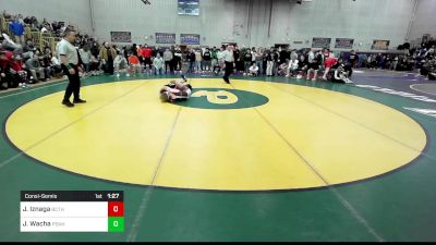 150 lbs Consolation - Jayden Iznaga, Bergen Catholic vs Jake Wacha, Pascack Hills