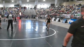 AA 120 lbs Quarterfinal - Andrew Workman, Blackman High School vs Christian Hernandez-Perez, West Creek High School