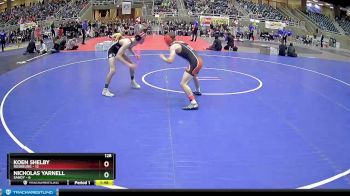 128 lbs Finals (8 Team) - Nicholas Yarnell, Sandy vs Koen Shelby, Roseburg