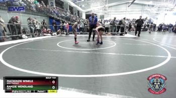 70 lbs Cons. Round 2 - Ramzie Wendland, Hays vs Mackenzie Winkle, Best Trained