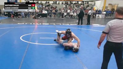 184Black lbs Final - Matthew Walsh, Harvard vs Aaron Ayzerov, Columbia