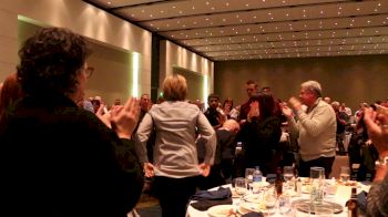 Standing Ovation For Mike Duroe