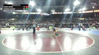 126 lbs Champ. Round 1 - Hunter Sackett, Borah vs Ridge Adams, Teton