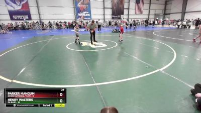 56 lbs Rd# 7- 10:45am Saturday Final Pool - Henry Walters, PA Blue vs Parker Mangum, NCWAY National Team