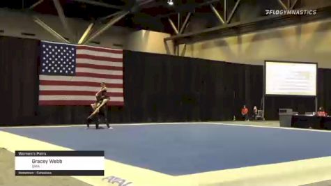 Gracey Webb - Women's Pairs, SMA - 2021 USA Gymnastics Championships