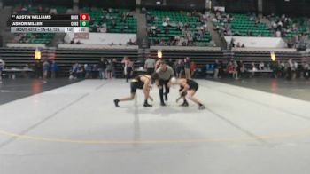 1A-4A 126 Cons. Round 3 - Ashor Miller, Cherokee County vs Austin Williams, Brooks