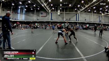 84 lbs Round 1 (10 Team) - Jeryl Cole, Brawler Elite vs Carter Watson, U2 Uprising Black