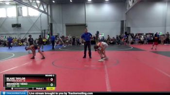 105 lbs Round 2 (4 Team) - Blake Taylor, Warhawks Black vs Brandon Veno, Team Ohio