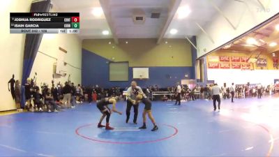 106 lbs Cons. Round 2 - Joshua Rodriguez, Centennial (Corona) vs Isaih Garcia, Cerritos