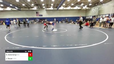 125 lbs Consolation - Sei Dolomengi, Bridgewater vs Jackson Bauer, Coast Guard