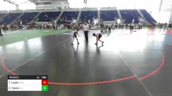 86 lbs Rr Rnd 3 - Talan Lopez, Rough House vs Cauan Testai, Silverback WC