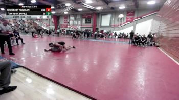 130 lbs 7th Place Match - Anyssa Lopez, South Hills vs Kimberly Guzman, Centennial