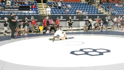 285 lbs Champ. Rd Of 64 - Clayton Shipley, Ohio vs Ryder Balkema, Michigan
