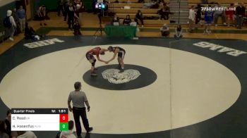 145 lbs Quarterfinal - Chris Reed, Bridgewater-Raynham vs Hunter Hasenfus, Plymouth South