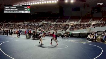 145-D2 3rd Place Match - Madison Maselli, Crismon vs Lyndi Landers, Odessy Institute