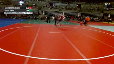 135 lbs Semis & 1st Wrestleback (8 Team) - George Stevensen, St. James/Madelia vs Reese Davis, NYM (New York Mills)