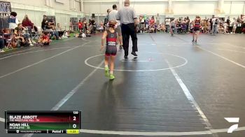 48 lbs Round 5 (8 Team) - Luke Pinkerton, The Wrestling Mill vs Kennedy Turner, Contenders Green