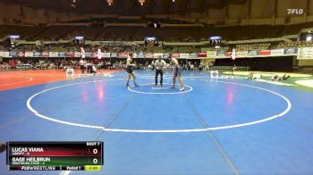 149 lbs Champ Round 1 (16 Team) - Lucas Viana, Liberty vs Gage Heilbrun, Frostburg State