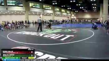 182 lbs Round 7 (10 Team) - Brilyn Smith, Warrior Elite vs Koda Hillis, First Baptist Academy