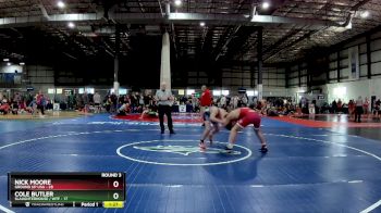 157 lbs Round 3 (4 Team) - Nick Moore, GROUND UP USA vs Cole Butler, SLAUGHTERHOUSE / WTF