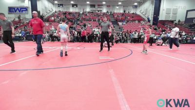 73-76 lbs Consi Of 4 - Corbin Vieyra, Kansas Young Guns vs Raiden Johns, Collinsville Cardinal Youth Wrestling