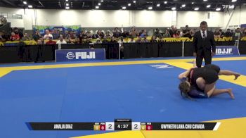 Gwyneth Lana Chu Cavada vs Analia Diaz 2025 World IBJJF Jiu-Jitsu No-Gi Championship