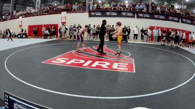 61 kg Cons. Round 4 - Slater Hicks, Central Coast Regional Training Center vs Sam Herring, Bishop McCort High School Wrestling